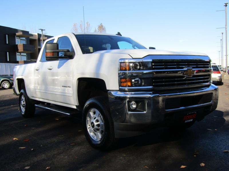 Used White Chevy Truck at Bickmore Auto Sales in Gresham, Oregon